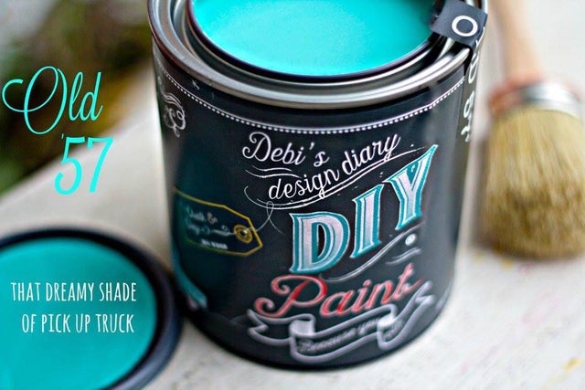 Dreamy Chalky Finish Paint Projects Round-Up #DIY s - Dear Creatives